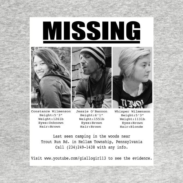 Haunted World of CW Missing Poster by hauntedworldofcwofficial